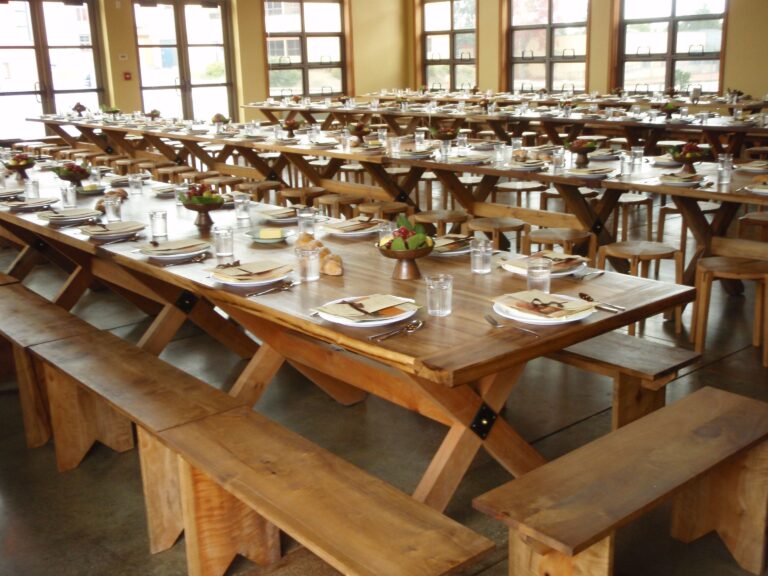 Edible Schoolyard Dining Commons Furniture